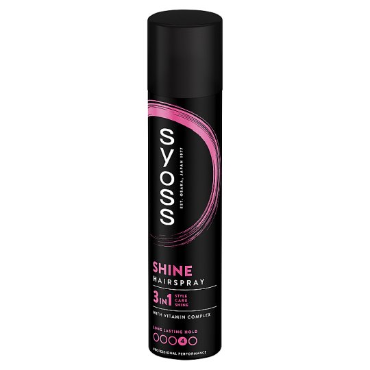 Syoss Shine & Hold lak na vlasy 300ml