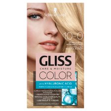 Gliss Color 10-0 ultra světlá přírodní blond dlouhotrvající barva