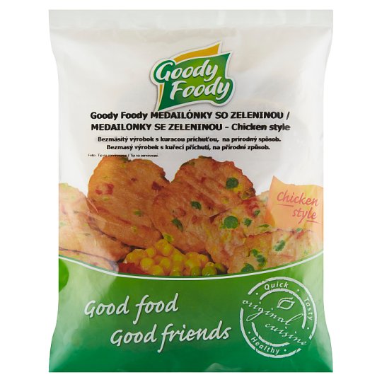 Goody Foody Medailonky se zeleninou Chicken Style 400g