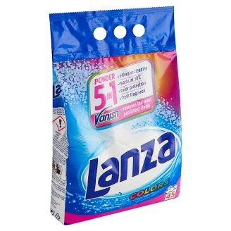 Lanza Vanish Ultra 2v1 color prací prášek s odstraňovačem skvrn 45 praní 3,375kg