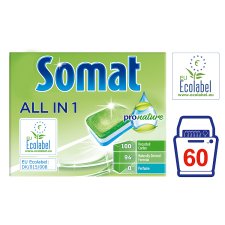 Somat All in 1 ProNature ekologické tablety do myčky 60 Tabs