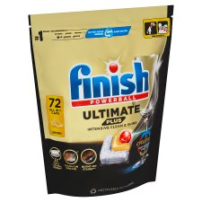 Finish Powerball Ultimate Plus All in 1 Lemon Dishwasher Capsules 72 pcs 878.4g