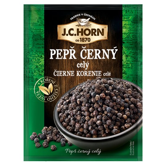 J. C. Horn Pepř černý celý 15g