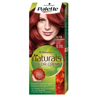 Schwarzkopf Palette Permanent Naturals Color Creme barva na vlasy Granátově Červený 678 (6-88)