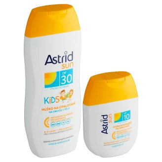 Astrid Sun Dětské mléko na opalování OF 30 200ml + hydratační mléko na opalování OF 10 80ml