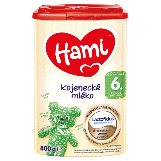 Hami 6+ kojenecké mléko 800g