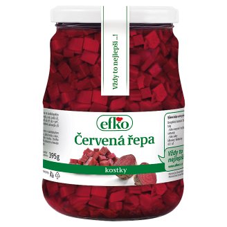 efko Červená řepa kostky 670g