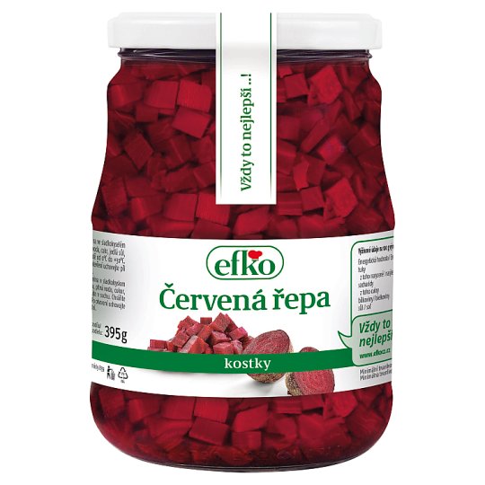 efko Červená řepa kostky 670g