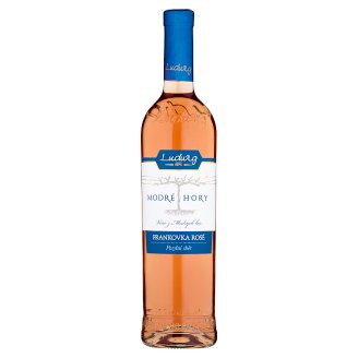 Ludwig Modré Hory Frankovka Rosé pozdní sběr víno polosuché 0,75l