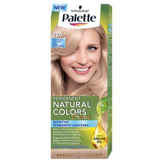 Schwarzkopf Palette Permanent Natural Colors Creme barva na vlasy Růžový Pastelově Plavý 220