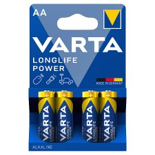 VARTA Longlife Power AA Alkaline Batteries 4 pcs