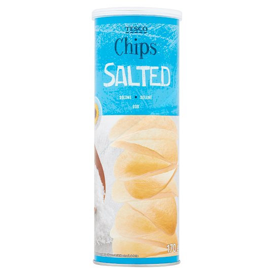 Tesco Chips solené 170g