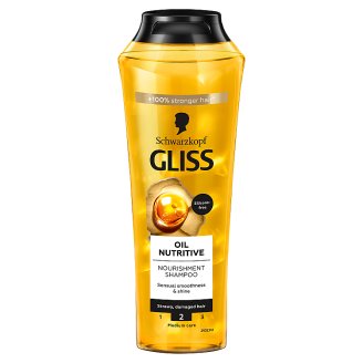 Gliss Kur Oil Nutritive Šampon pro vlasy se sklonem k třepení 250ml