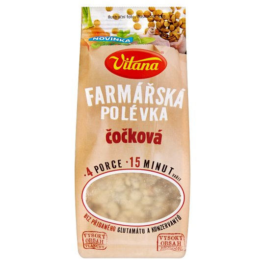 Vitana Farmářská polévka čočková 125g
