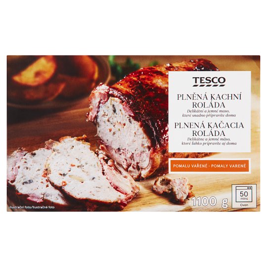 Tesco Plněná kachní roláda 1100g