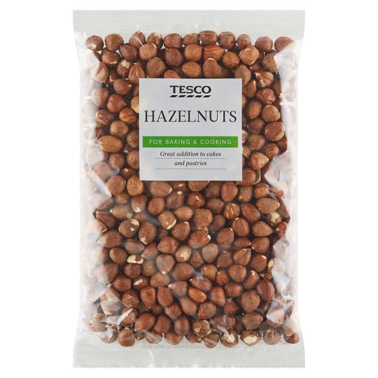 Tesco Lískové ořechy jádra 500g