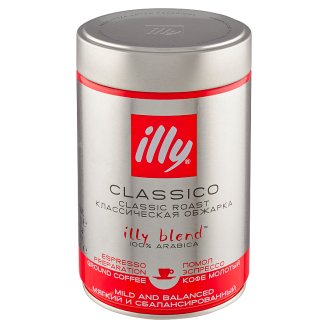 Illy Pražená mletá káva 250g