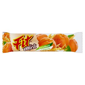 Fit Müsli Tyčinka meruňková v jogurtu 35g