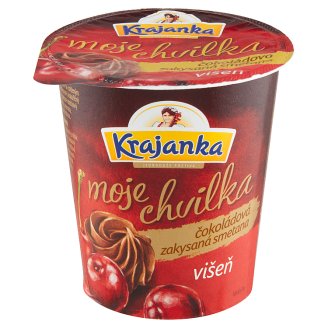 Krajanka Moje Chvilka Čokoládová zakysaná smetana višeň 130g