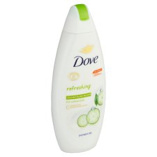 Dove Shower Gel Refreshing Cucumber and Green Tea Moisturizing and Sulfate Free 250ml