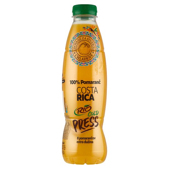 Rio Cold Press Costa Rica 100% pomerančová šťáva 750ml