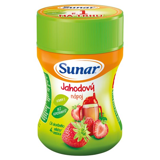 Sunárek Jahodový nápoj 200g