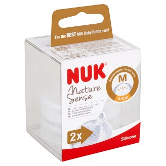 Nuk Nature Sense Umělá kojenecká výživa M 2 ks