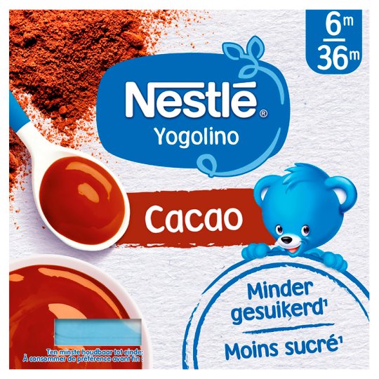 NESTLÉ BABY Dessert Čokoláda 4 x 100g