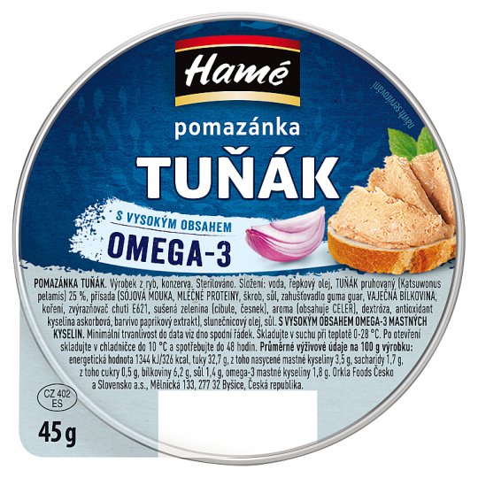 Hamé Pomazánka tuňák 45g