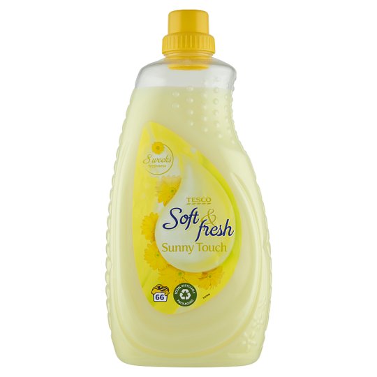 Tesco Soft & Fresh Sunny Touch koncentrovaná aviváž 66 praní 2l