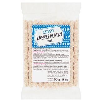 Tesco Křehké plátky žitné 65g