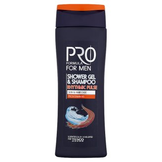 Tesco Pro Formula For Men sprchový gel a šampón Rhythmic Pulse 250ml
