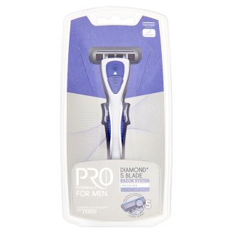 Tesco Pro Formula For men holicí strojek s 5 břity