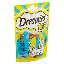 Dreamies Mix with Cheese and Salmon Flavor 60g