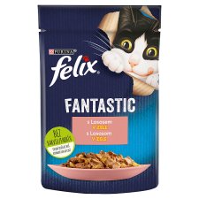 FELIX Fantastic with Salmon in Jelly 85g