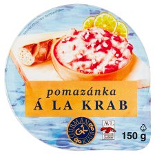 Gurmán Klub Spread á la Crab with Yoghurt 150g