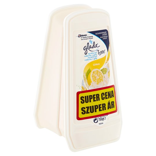 Glade by Brise Citrus osvěžovač vzduchu v gelu 2 x 150g