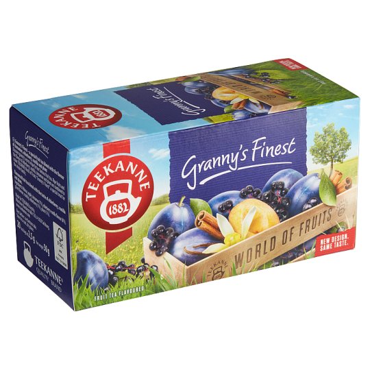 TEEKANNE Granny's Finest, World of Fruits, 20 sáčků, 50g