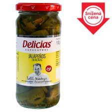 Delicias Jalapeňos in Wine Vinegar 250g