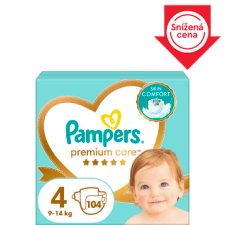 Pampers Premium Care Velikost 4, 104 Plenek, 9kg-14kg