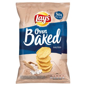 Lay's Pečené bramborové lupínky solené 65g