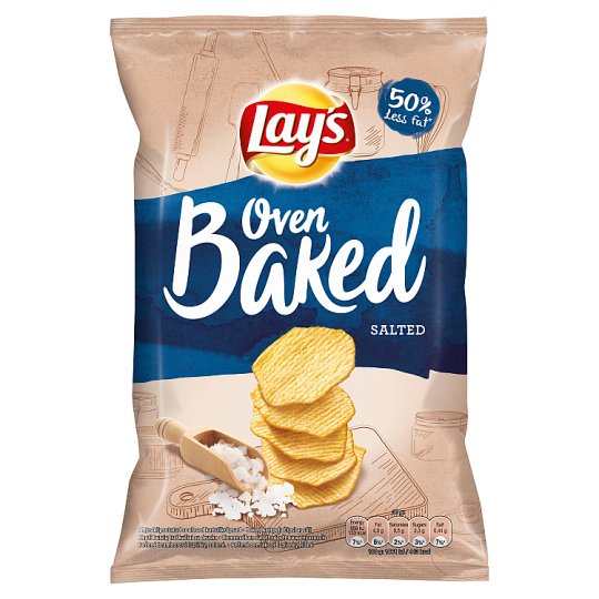 Lay's Pečené bramborové lupínky solené 65g