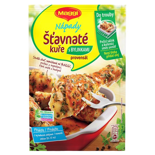 MAGGI Nápady Šťavnaté kuře s bylinkami provensál sáček 34g