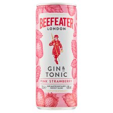 Beefeater Pink Strawberry Gin & Tonic 250ml