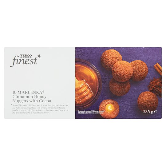 Tesco Finest Marlenka Cinnamon Honey Nuggets with Cocoa 235g