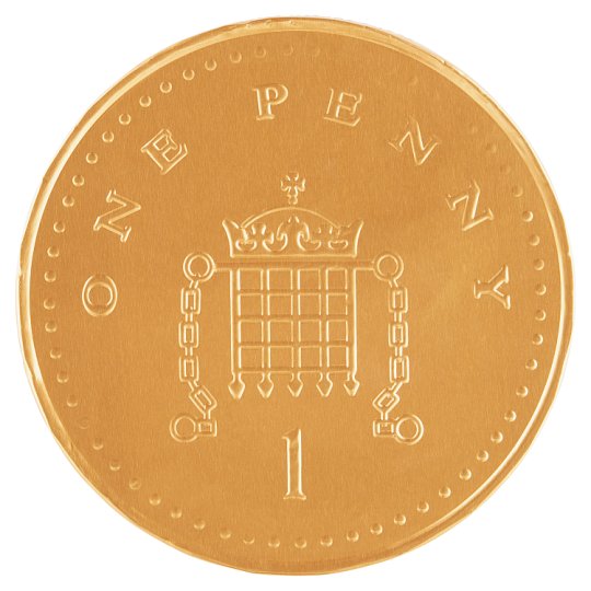 Tesco Milk Chocolate Coin 80g Tesco Groceries