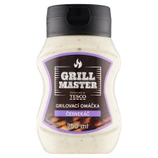 Tesco Grill Master Grilling Sauce Garlic 250ml