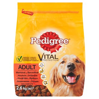 Pedigree Vital Protection Adult s hovězím a drůbežím 2,6kg