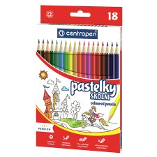 Centropen Školní pastelky 18 ks