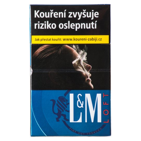 L&M Loft True Blue Slims Cigarettes with Filter 20 pcs